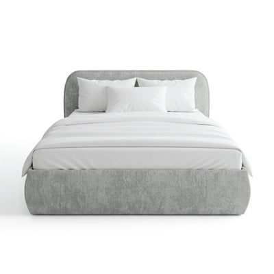 Łóżko tapicerowane Eterial z pojemnikiem w stylu soft modern – zdjęcie 6
