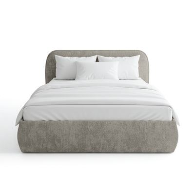 Łóżko tapicerowane Eterial z pojemnikiem w stylu soft modern – zdjęcie 16