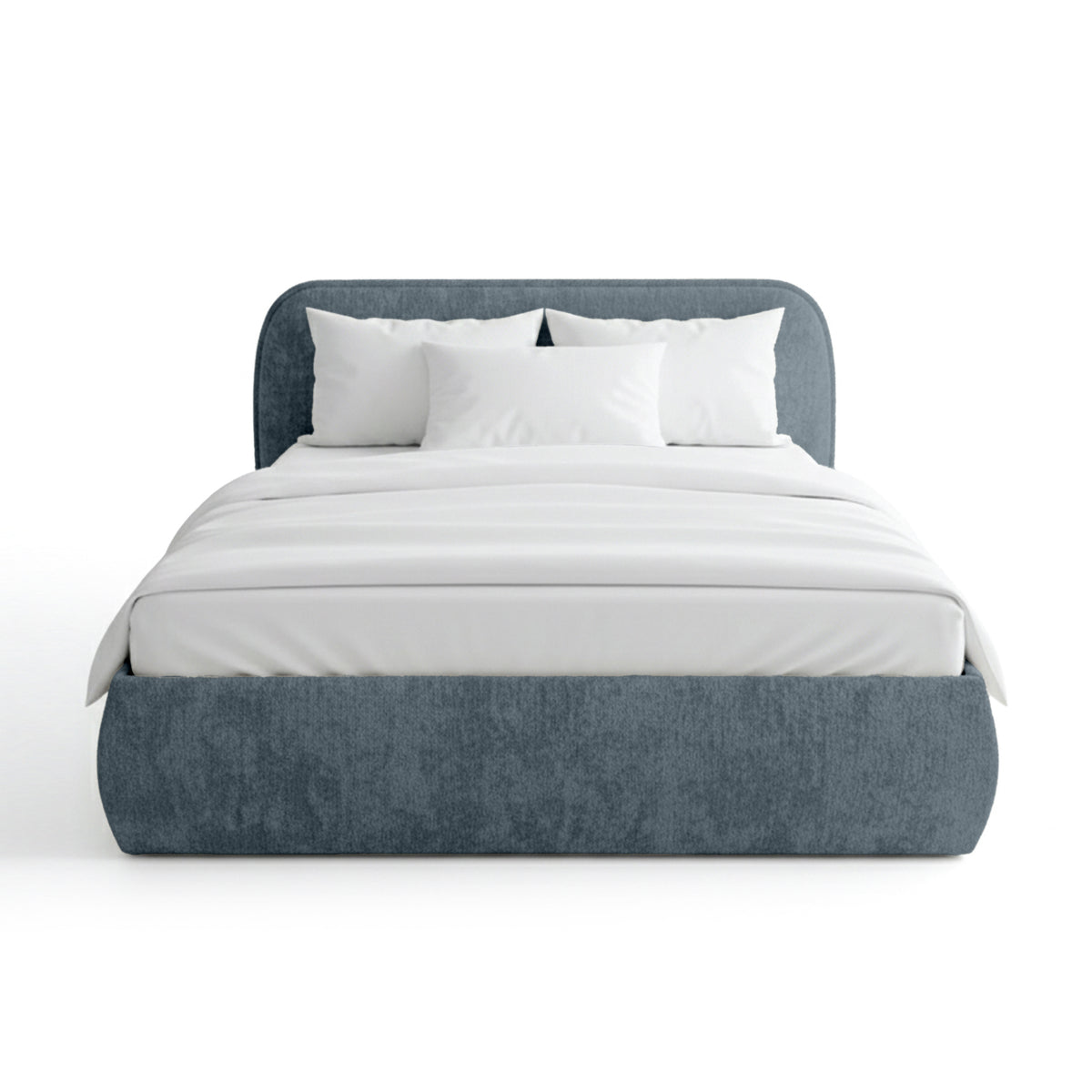 Łóżko tapicerowane Eterial z pojemnikiem w stylu soft modern – zdjęcie 36