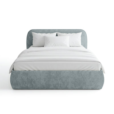 Łóżko tapicerowane Eterial z pojemnikiem w stylu soft modern – zdjęcie 19