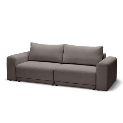 Zoria-sofa med sovemulighed, 145 × 203, med opbevaringsrum i moderne stil i POSO-stof – billede 13