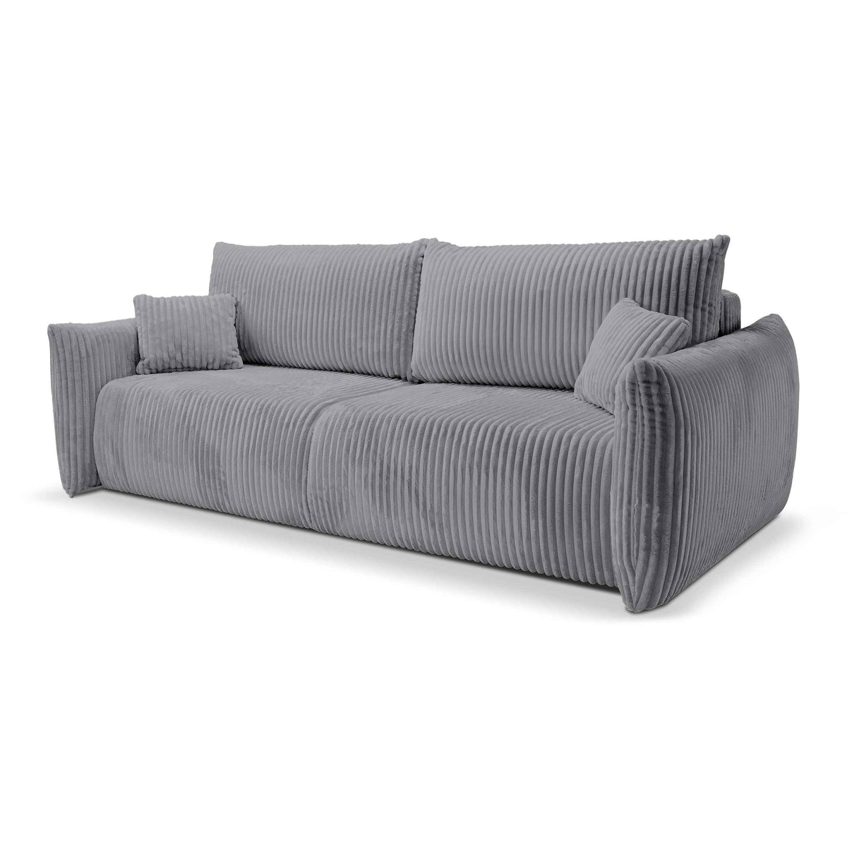 3-personers sovesofa, 145x200, med opbevaringsrum i moderne stil | ALLORO Grå Horisont (TILIA 90)