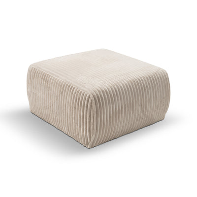 Polstret puf 82x41 i vintage-stil | ALLORO Pudderperle (TILIA 01)