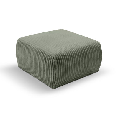 Polstret puf 82x41 i vintage-stil | ALLORO Sten-Salvie (TILIA 37)