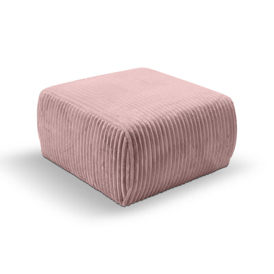 Polstret puf 82x41 i vintage-stil | ALLORO Porcelænsrosa (TILIA 62)