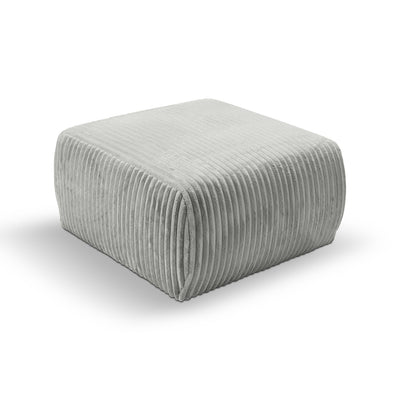 Polstret puf 82x41 i vintage-stil | ALLORO Regnvåd Morgen (TILIA 86)