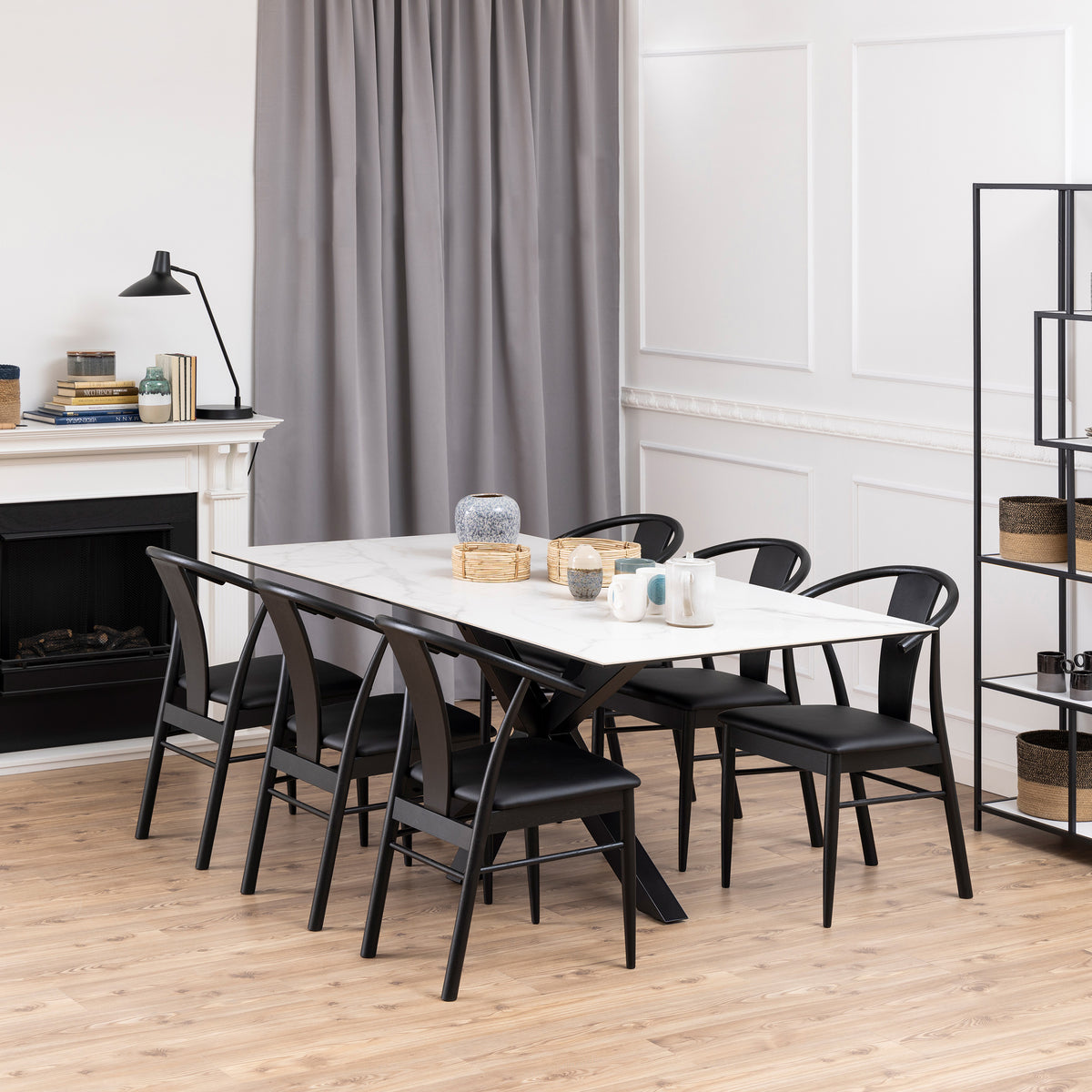 Oryss-spisebord 200x76 i moderne stil – i indretningen
