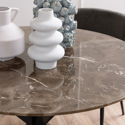 Det runde bord Morial 120x76 i elegant stil – i indretningen