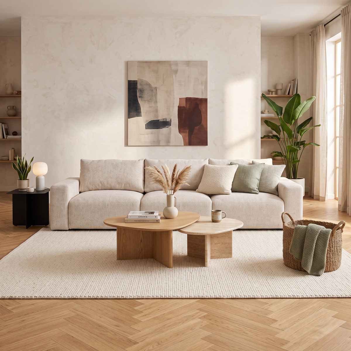 Modulsofa 361 cm til 6 personer i moderne stil | Iskeli Plus