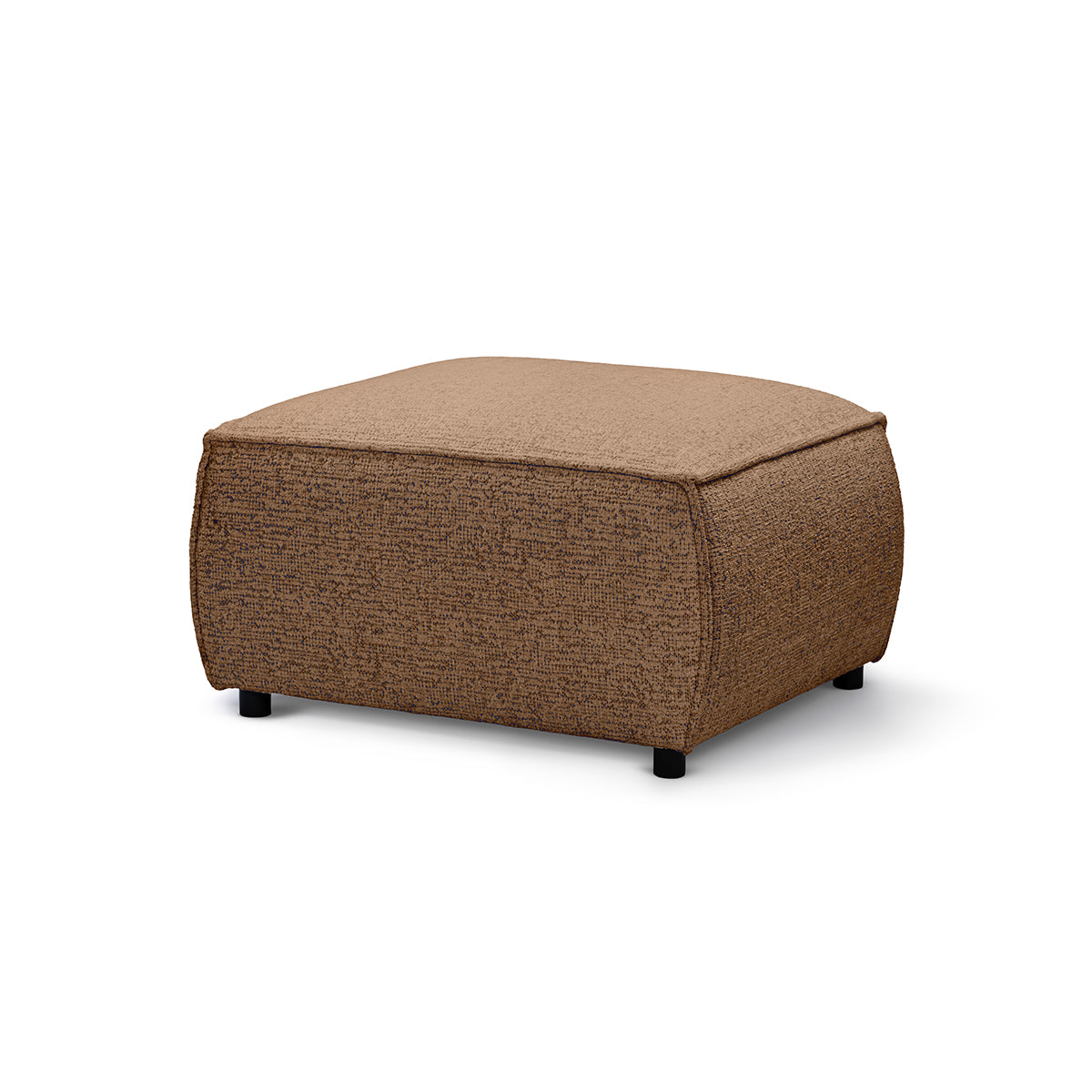 Puf 94 x 40 cm i moderne stil | BRICK Kanelbrun Eg (BELLA 70)