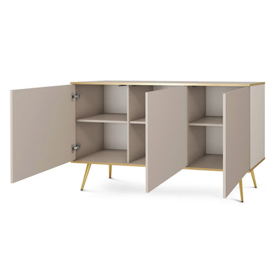 Meva-kommode 160x85 i glamour-stil – billede 3