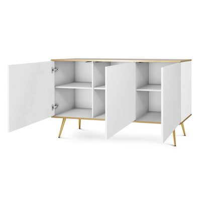 Meva-kommode 160x85 i glamour-stil – billede 11