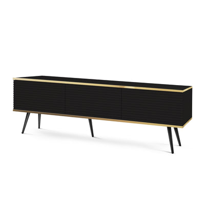 Meva TV-bord 175x30 med gyldne detaljer – billede 14