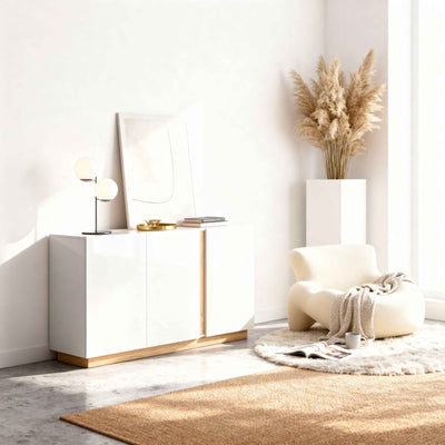 Armelia-kommode med låger, 138 x 91, i moderne stil – i indretningen