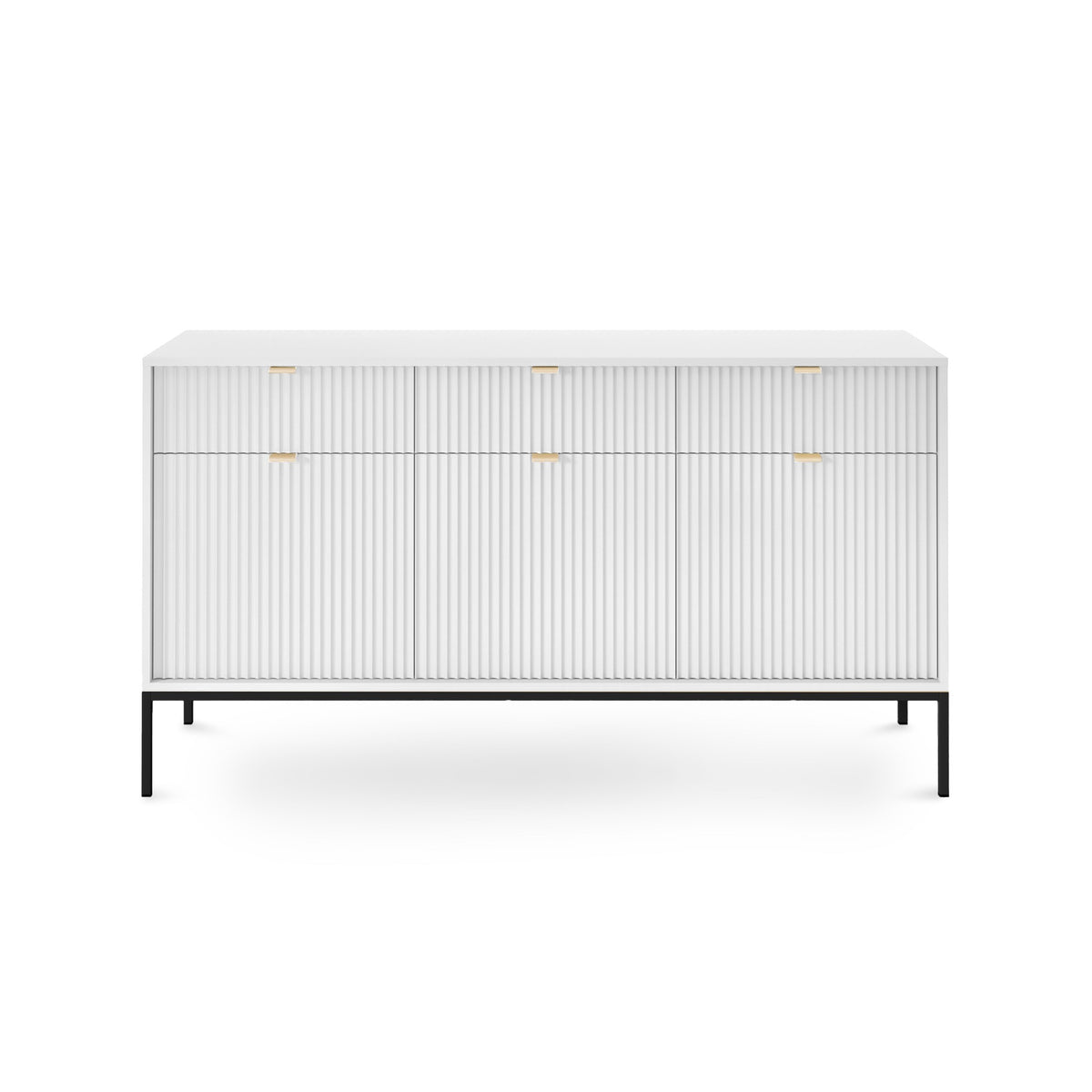 Roza-kommode 154x83 i glamour-stil – billede 12