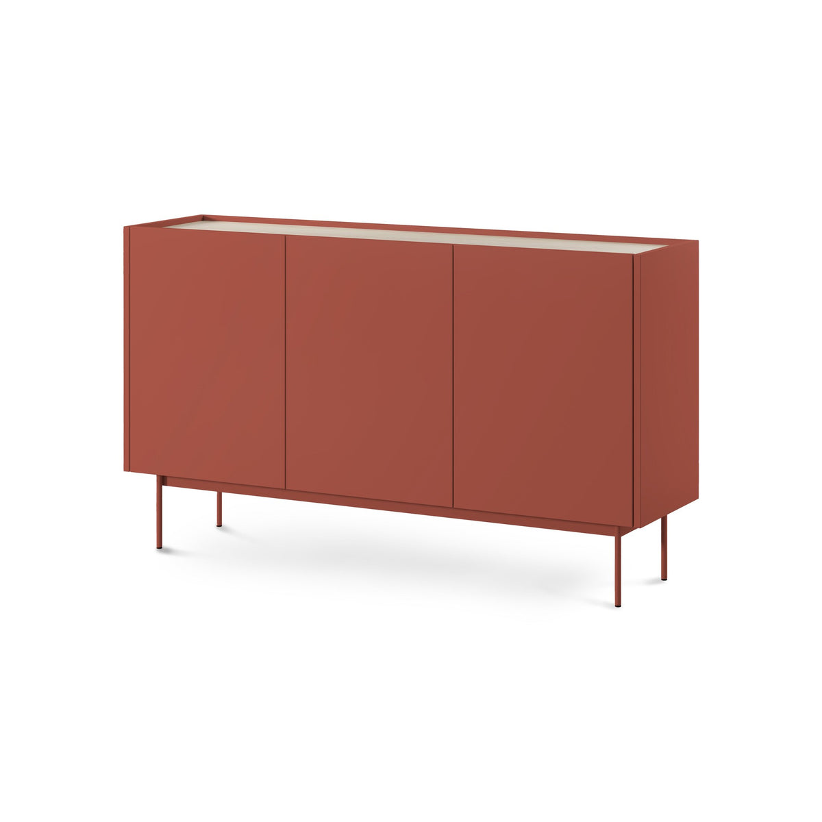 Kommode 144x83 i moderne stil | Bema Ceramic Red
