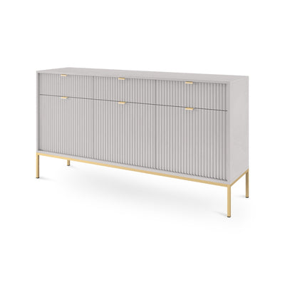 Roza-kommode 154x83 i glamour-stil – billede 14