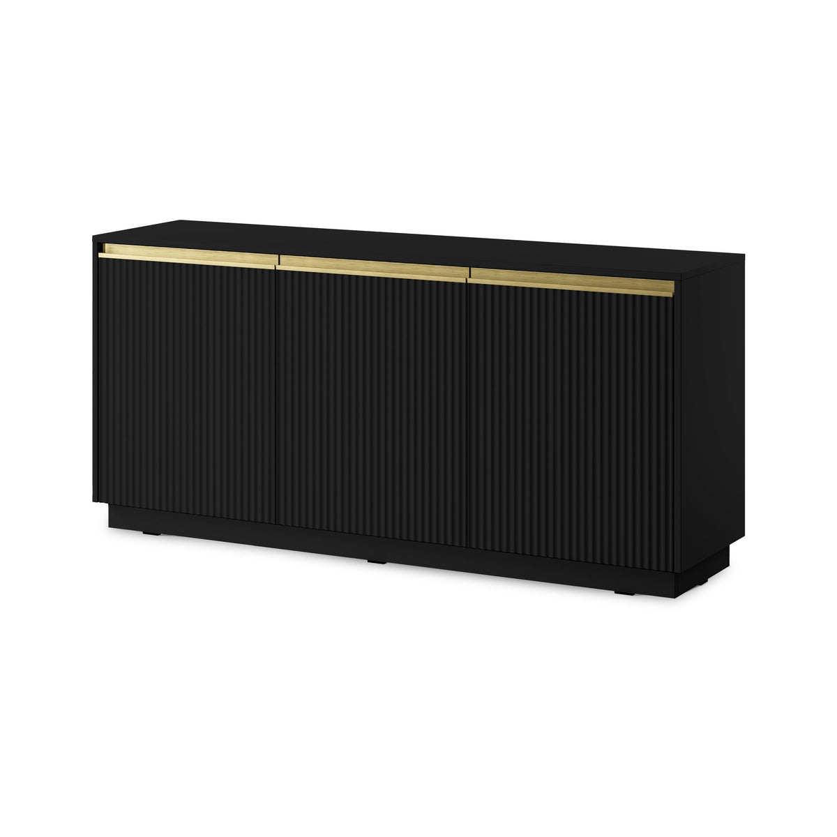 Kommode 154x72 i moderne stil | Westa Sort