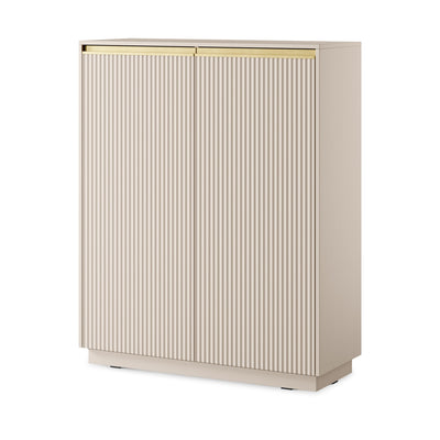 Kommode 104x127 i moderne stil | Westa Beige