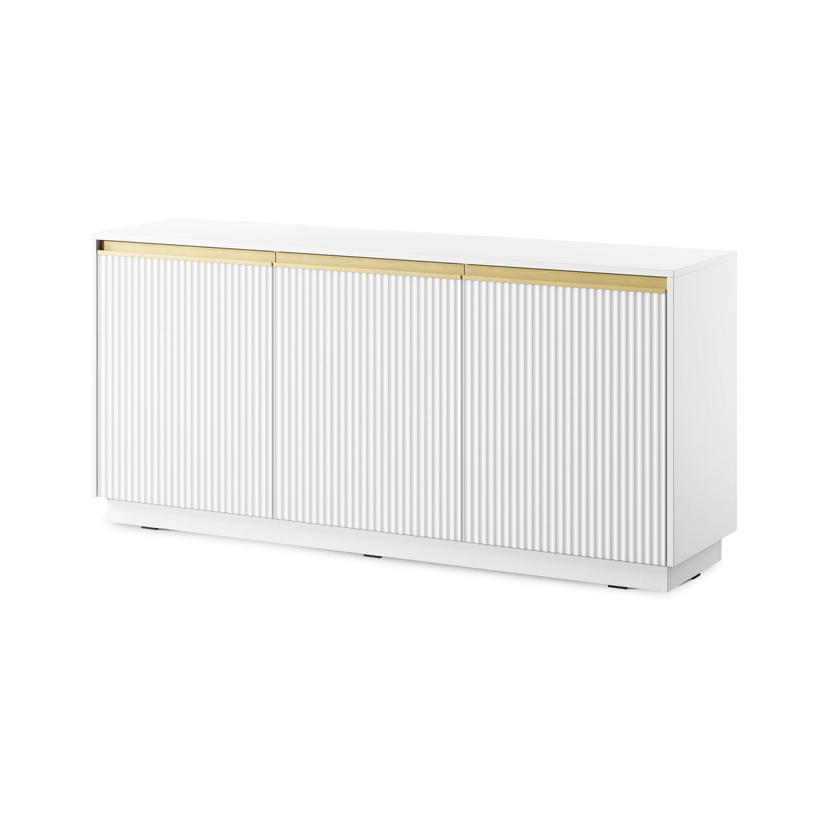 Kommode 154x72 i moderne stil | Westa Hvid