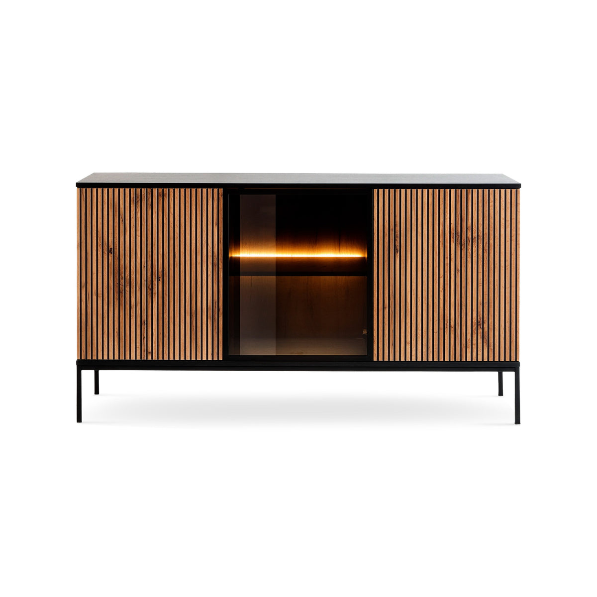Lampy-kommode med låger, 154x83, i loftstil – billede 3