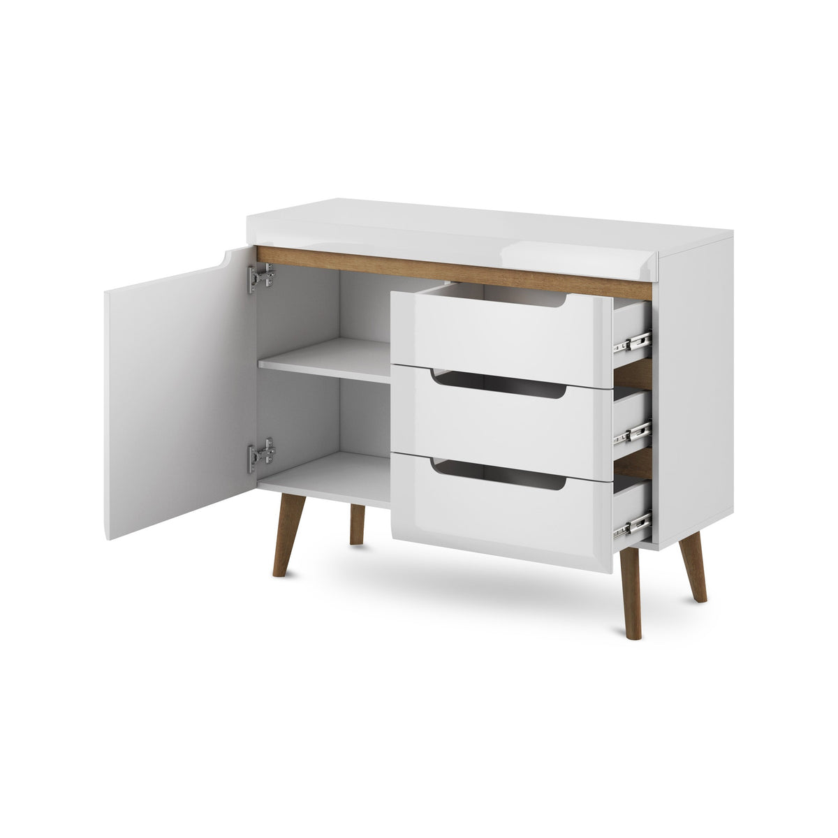 Trava-kommode 107x83 i skandinavisk stil – billede 3
