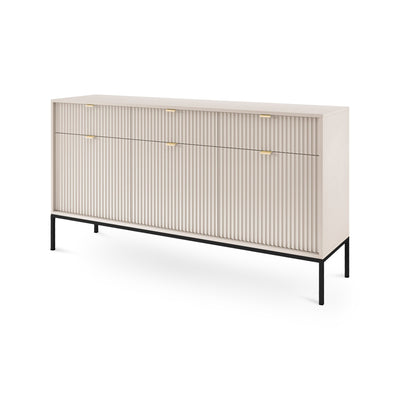 Roza-kommode 154x83 i glamour-stil – billede 5