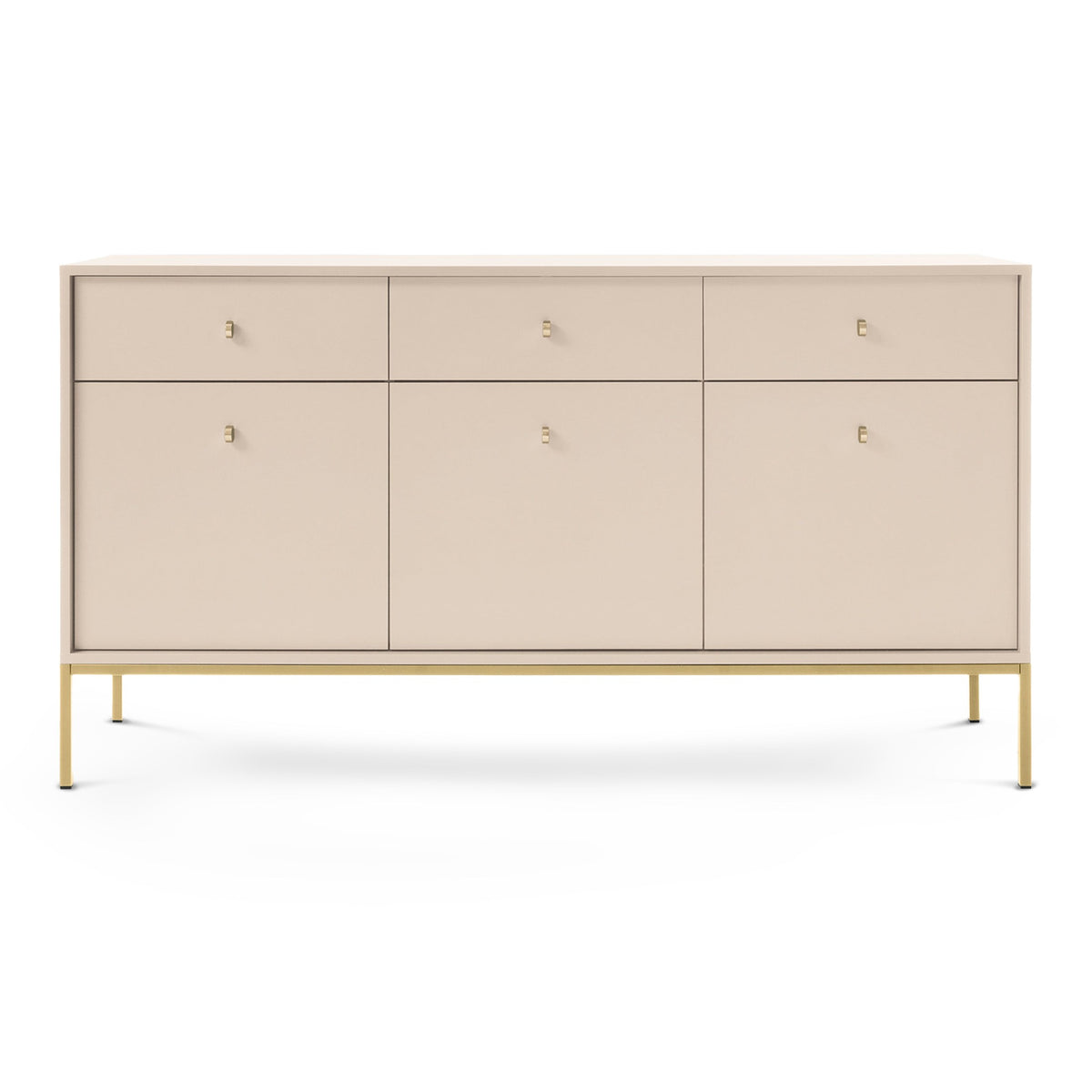 Kviat-kommode 154x84 i vintage-stil – billede 3