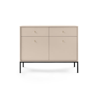 Kviat-kommode 104x84 i vintage-stil – billede 5