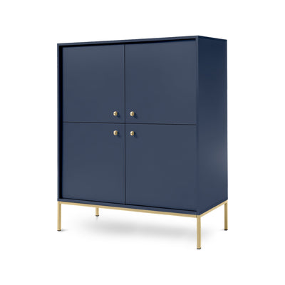 Kviat-kommode 104x126 i vintage-stil – billede 9