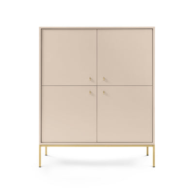 Kviat-kommode 104x126 i vintage-stil – billede 3