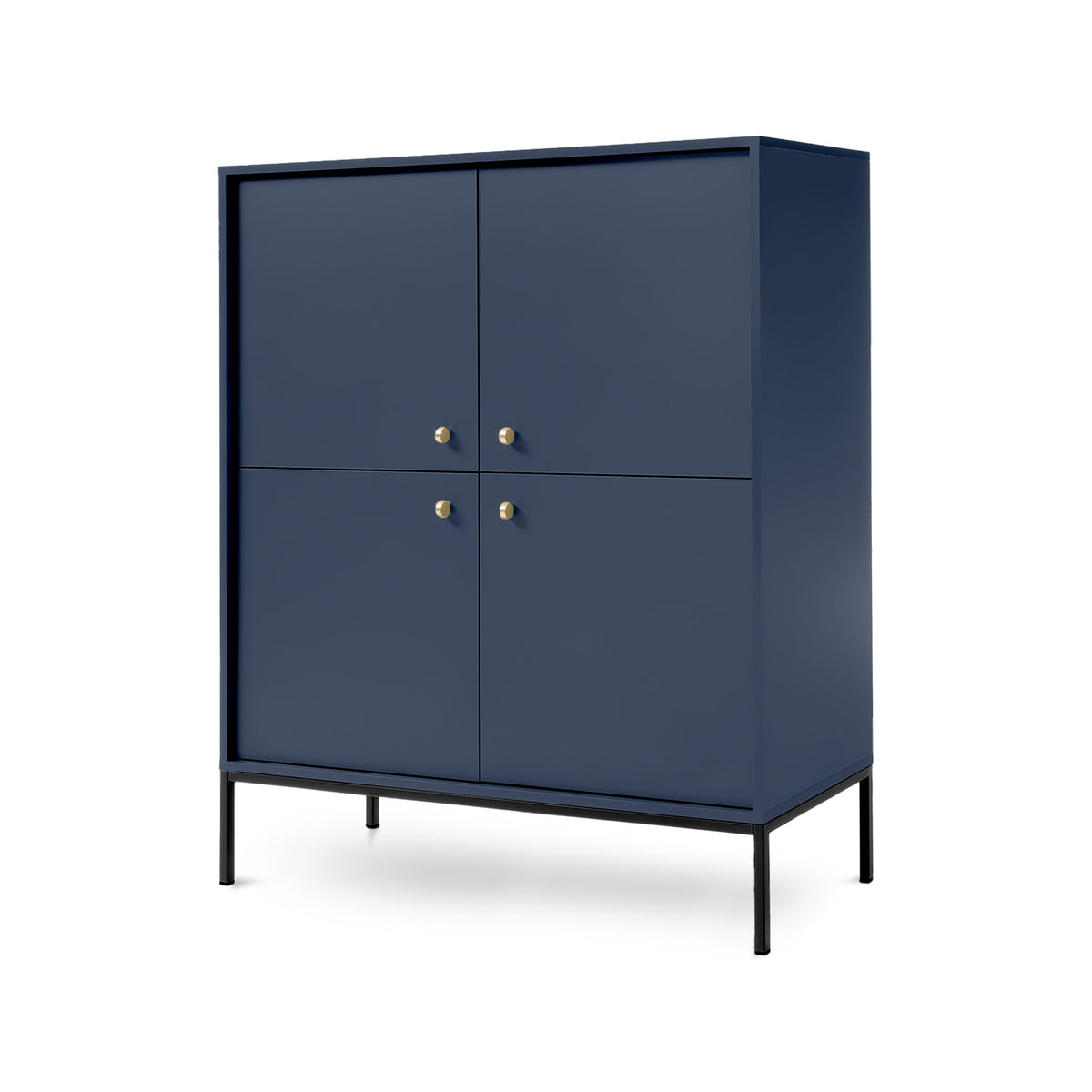 Kviat-kommode 104x126 i vintage-stil – billede 11