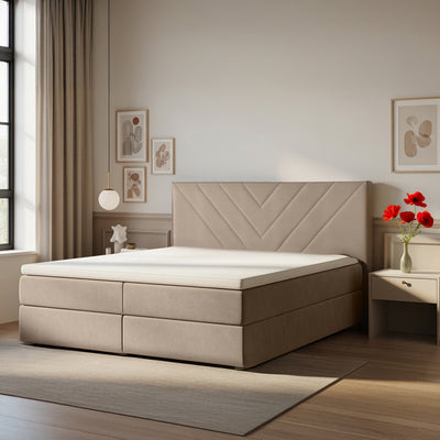 Lasy-kontinentalseng med topper i moderne stil – billede 4