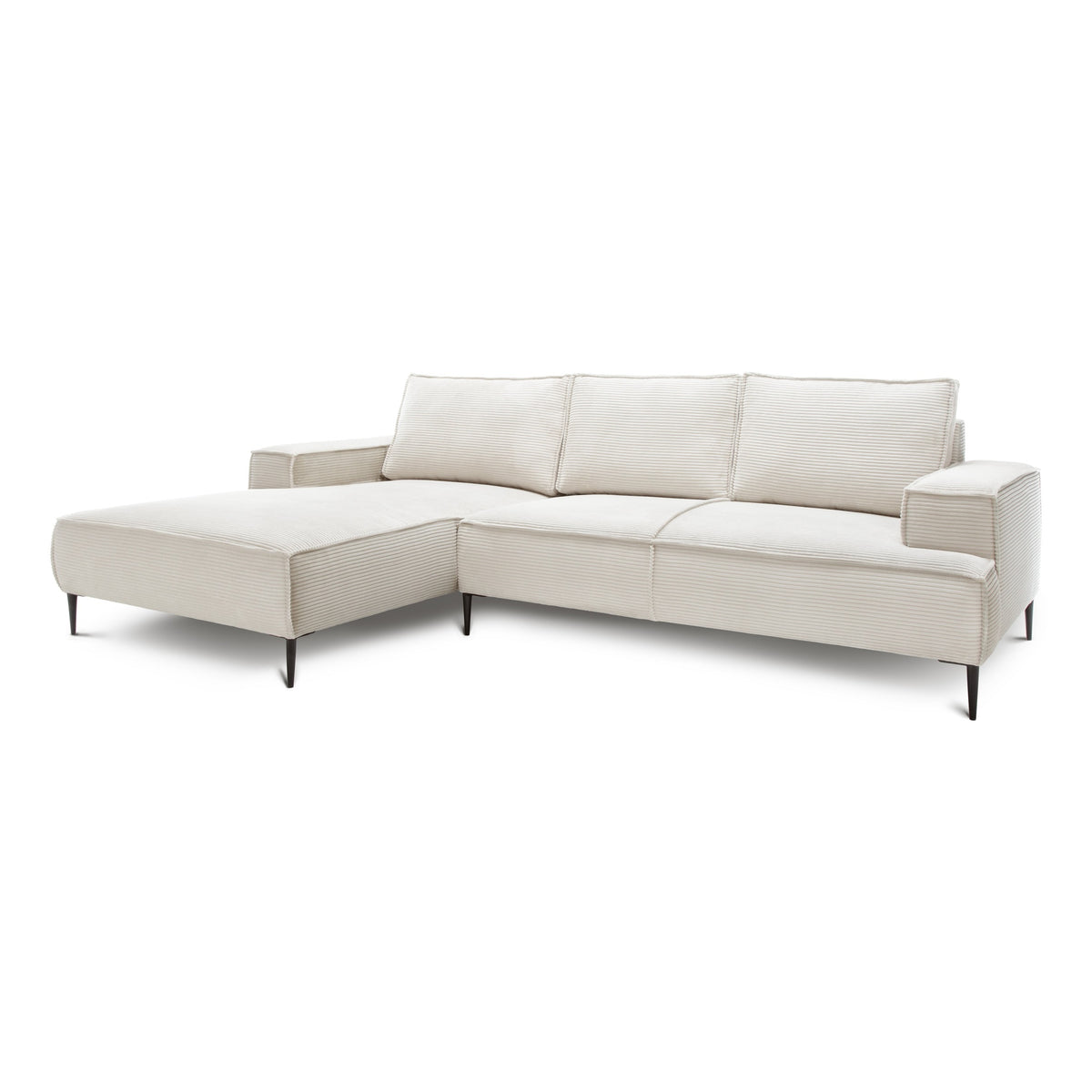 May 3-personers hjørnesofa, 275 cm, i moderne klassisk stil – hovedbillede | Pillovely