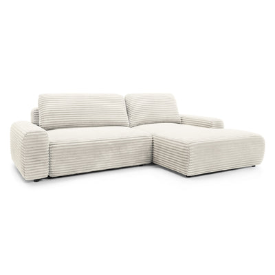 Dori-hjørnesofa med sovefunktion, 125x200, med opbevaringsrum i moderne stil – billede 3