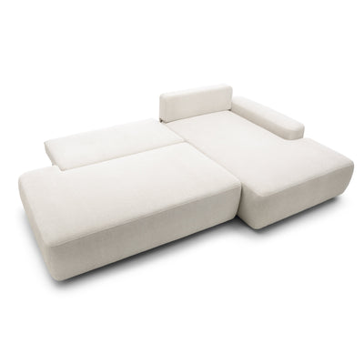 Bamby hjørnesofa med sovefunktion til 4 personer, 125x210, i japandi-stil – billede 5