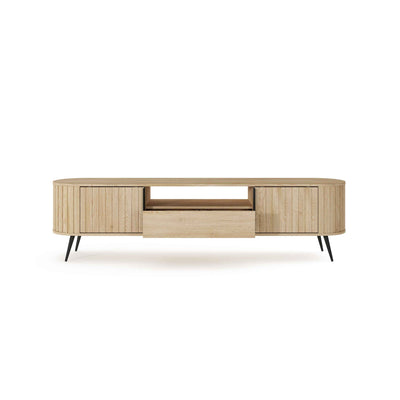 Llovia TV-bord 196x51 i moderne stil – med åbne fronter