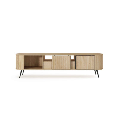 Llovia TV-bord 196x51 i moderne stil – med åbne fronter