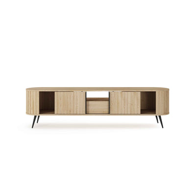 Llovia TV-bord 196x51 i moderne stil – med åbne fronter