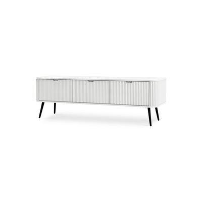 TV-bord 168x57 | Eva Hvid Sort