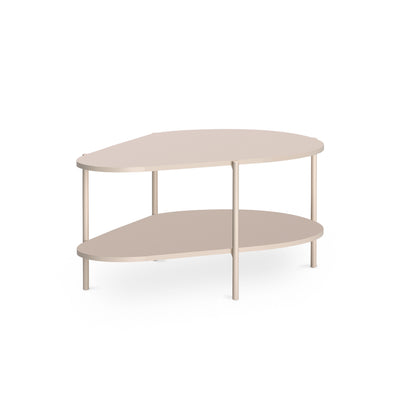 EKLIPSO sofabord 90x45 med organiske former i moderne stil, farve: Kashmir – hovedbillede | Pillovely