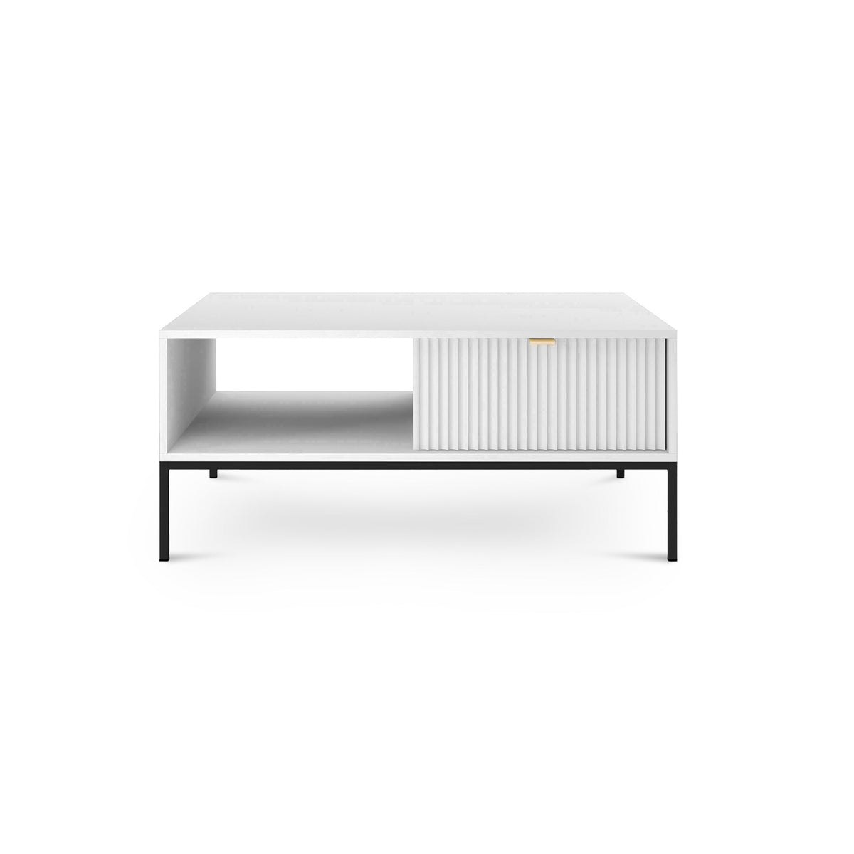Roza sofabord 104x46 med skuffe i moderne stil – billede 13