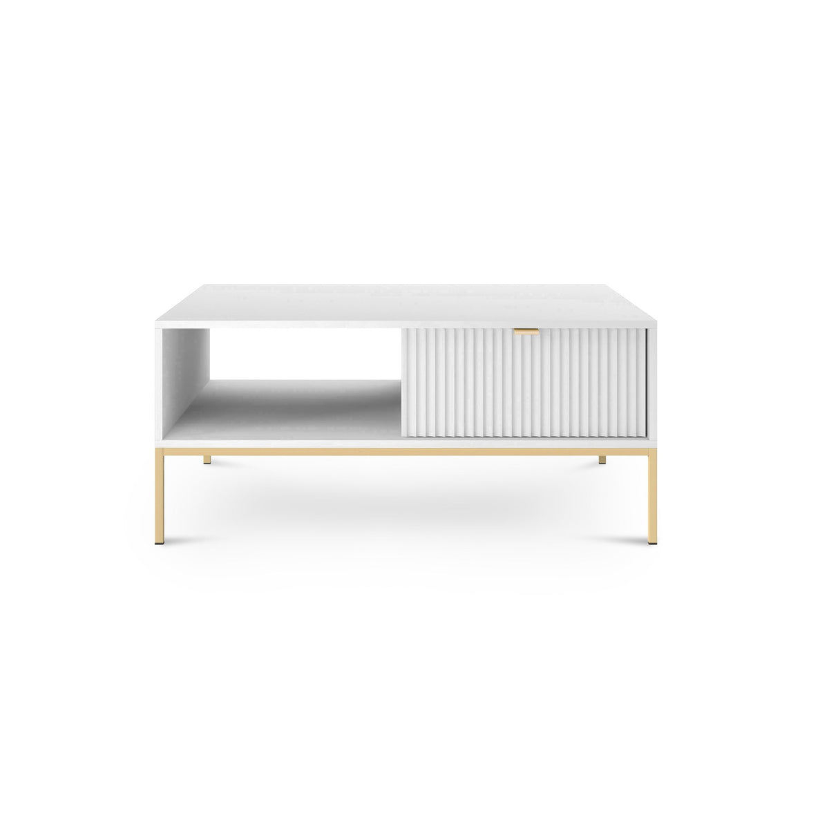 Roza sofabord 104x46 med skuffe i moderne stil – billede 10