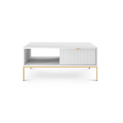Roza sofabord 104x46 med skuffe i moderne stil – billede 10