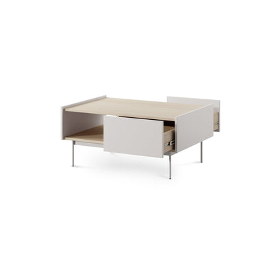 Bema-sofabord 97x45 i moderne stil med skuffe og hylde – billede 4
