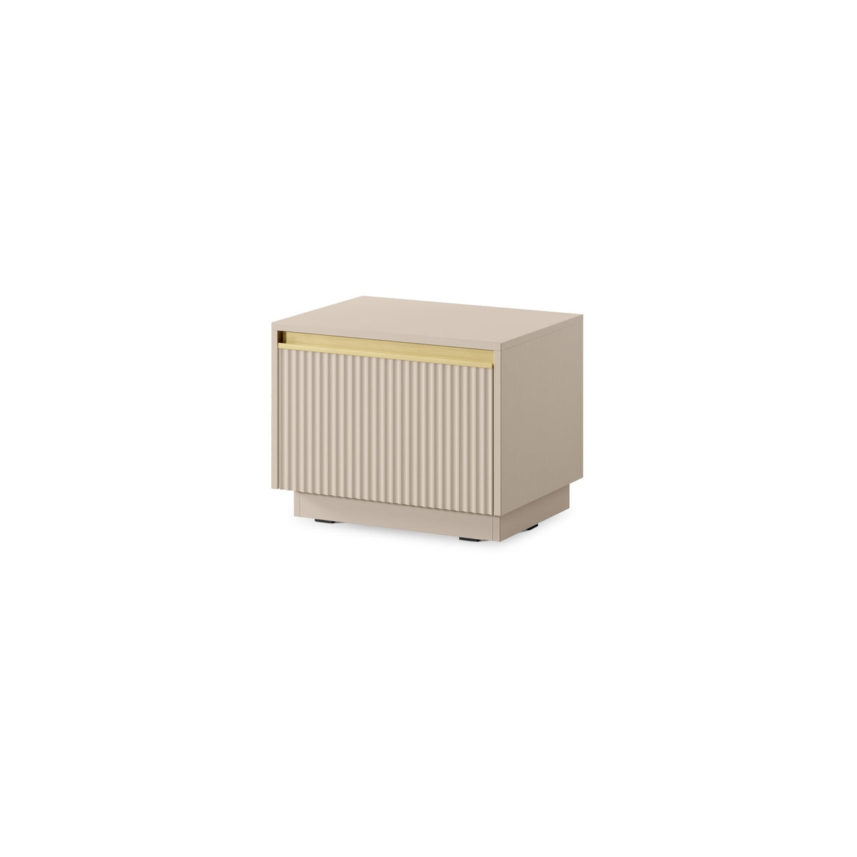 Natbord 54 x 42 cm i glamour-stil | Westa Beige