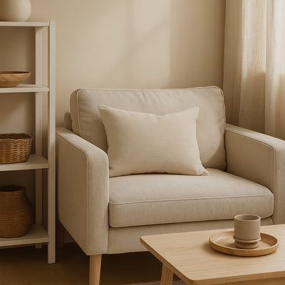 Poduszka dekoracyjna Sztruks 40×55 cm do salonu w stylu loft – zdjęcie 2