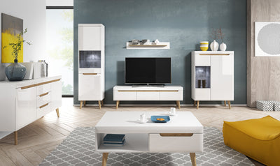 Trava-kommode 107x83 i skandinavisk stil – i indretningen