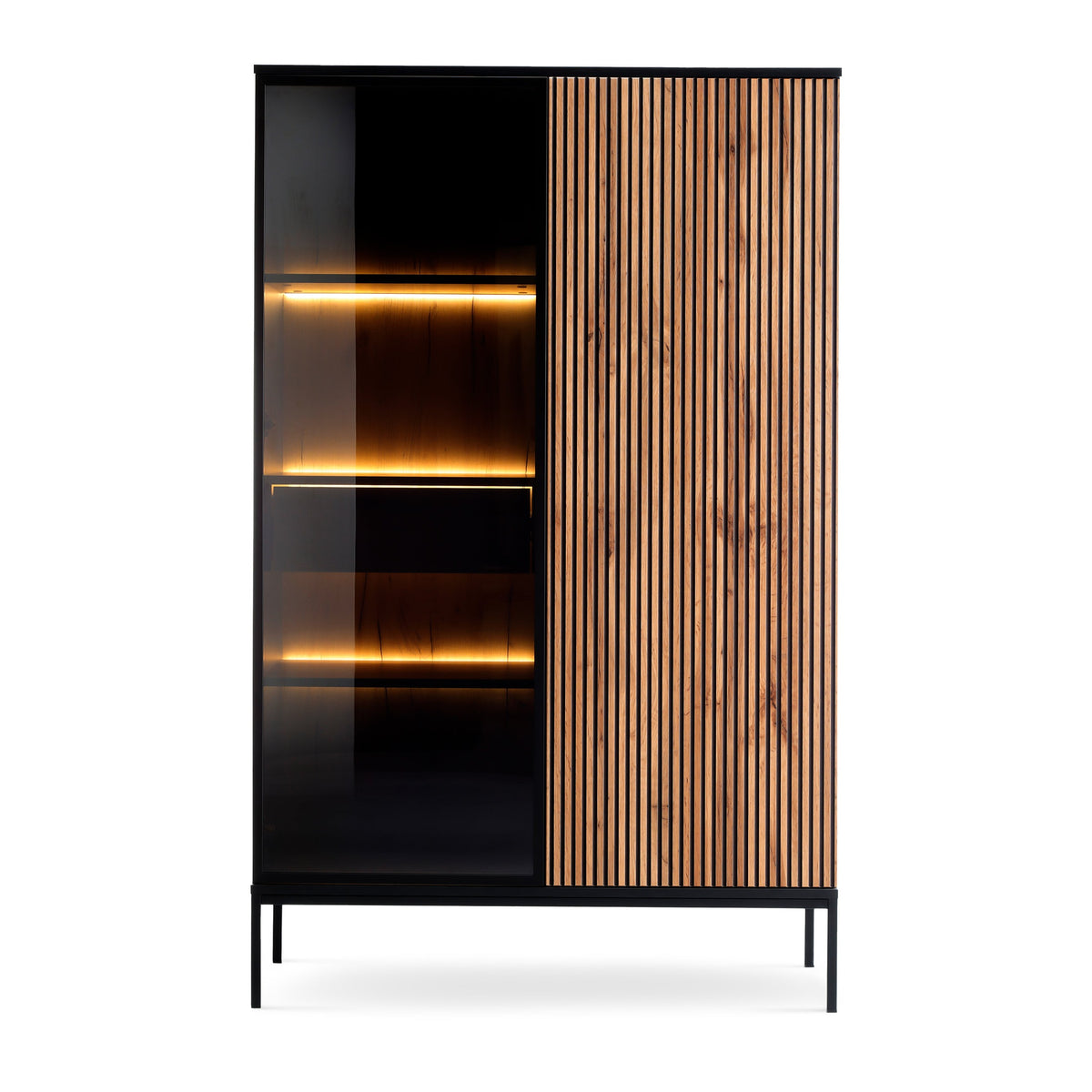 Lampy-kommode med låger og skuffe, 104x166, i moderne stil – billede 8