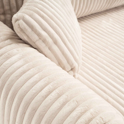 Alloro 3-personers sovesofa, 145x200, med opbevaringsrum i moderne stil – nærbillede af detaljer og struktur